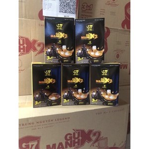 G7กาแฟสำเร็จรูปน้ำตาลเข้มข้น X2หวานน้ำตาลที่มีคาเฟอีน25กรัมถุงเวียดนาม - Product Image 2