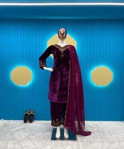 Modest Casual & Formal Indian Pakistani Style Salwar Kameez Elegant Cotton Ladies Suit Ready-Made XXL Size Dress for Women - Product Image 3