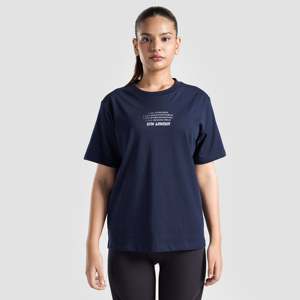 เสื้อยืด GA Unstoppable Navy ผ้าฝ้าย 100% ระบายอากาศได้ดี เหมาะสำหรับออกกำลังกาย - Product Image 1
