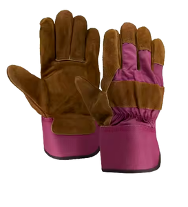 Guantes de seguridad de cuero de vaca de alta calidad, guantes de trabajo de protección personal cómodos y resistentes a la abrasión - Product Image 6