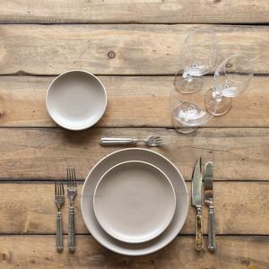 Ensemble de couverts en acier inoxydable avec poignée en laiton doré Ensemble de couverts de nouveau style pour la décoration de la vaisselle de maison et de mariage - Product Image 4