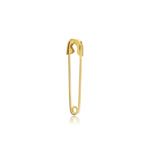 Boucle d'oreille simple pour femme, design épinglette, artisanat turc, bijoux en argent sterling 925, vente en gros - Product Image 1