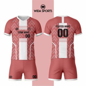 ชุดฟุตบอลแบบใหม่ ดีไซน์ใหม่ ราคาดีที่สุด คุณภาพสูง ปรับแต่งได้ สำหรับทุกเพศ พร้อมป้ายแท้แบบกำหนดเอง OEM - Product Image 5