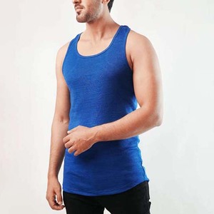 Débardeur de gym d'été Vêtements en coton pour hommes Séchage rapide Bodybuilding Sleeveless T Shirt Fitness Singlets Respirant Débardeurs pour hommes - Product Image 6