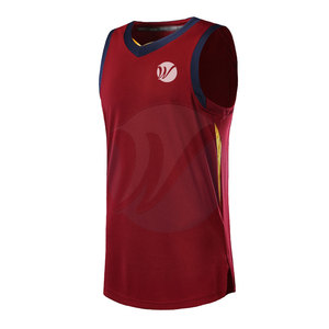 เสื้อบาสเก็ตบอลไซส์ใหญ่ ระบายอากาศได้ดี คุณภาพเยี่ยม ราคาประหยัด ผลิตจากโพลีเอสเตอร์ 100% รับผลิตตามแบบ OEM - Product Image 1
