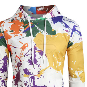 Sudadera con capucha de sublimación holgada de alta calidad para hombres con ajuste cómodo Material duradero y aspecto elegante perfecto para ropa informal - Product Image 4