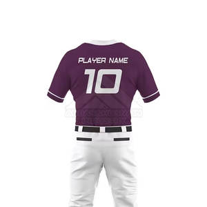 ชุดเบสบอลสั่งทำคุณภาพสูง ชุดเบสบอลขายดีสำหรับผู้ชาย ลดราคาขายออนไลน์ - Product Image 5