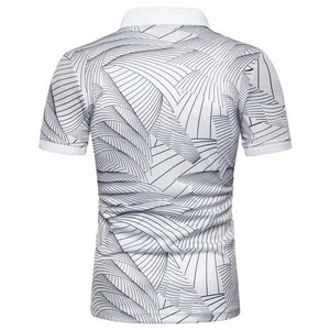 Polo de algodón de talla grande estilo callejero para hombre, Polo de manga corta con cuello, camisas informales transpirables de verano a la moda para hombre - Product Image 6