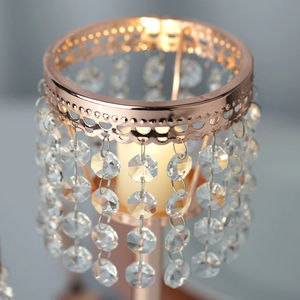 Support votif de forme ronde attrayante Vaisselle de mariage élégante Bougeoir décoratif Parfait pour la décoration intérieure et extérieure de la maison - Product Image 4