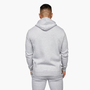 OEM personalizado de moda de los hombres con cremallera Sudadera con capucha 100% algodón cómodo Zip chaqueta con bordado Technics Capucha ajustable para el invierno - Product Image 3
