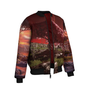 Veste confortable légère de sublimation Veste faite sur commande de sublimation en veste de sublimation de vente - Product Image 2