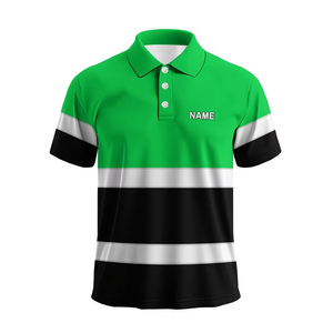 Polo de sécurité réfléchissant haute visibilité avec logo personnalisé, vêtements de travail, polos haute visibilité - Product Image 5