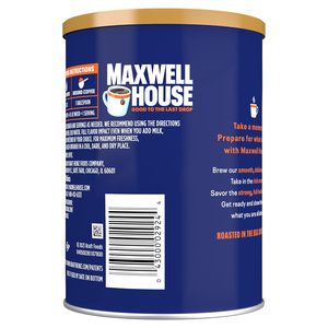 แม็กซ์เวลล์ เฮ้าส์ กาแฟบดเฟรนช์เบลนด์ คั่วเข้มข้น บรรจุกระป๋อง 11 ออนซ์ - Product Image 2
