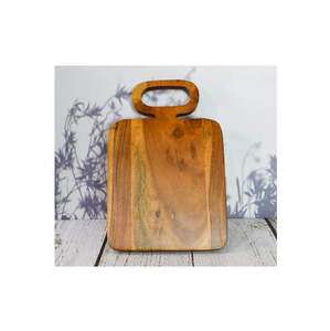 Ensemble de planche à découper en bois avec mallette de rangement petite planche à découper de pain de fruits et légumes Gadgets de mariage et de cuisine design mordent - Product Image 1