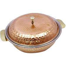 Bol en acier inoxydable plaque de cuivre artisanat meilleure qualité taille personnalisée bol en cuivre au prix de gros - Product Image 4