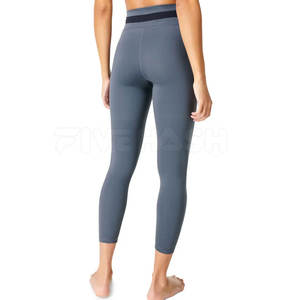 Leggings de yoga taille haute moulants pour femmes, sexy et tendance, extensibles, couleur unie, vente en gros 2026 - Product Image 4