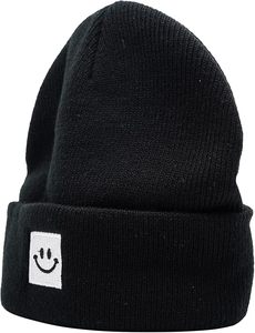 หมวกบีนนี่ไหมพรมอะคริลิก 100% แบบเรียบ ลายแจ็คการ์ด สำหรับฤดูหนาว พร้อมปอมปอม  รับสั่งทำตามแบบ ปักโลโก้ได้ - Product Image 4