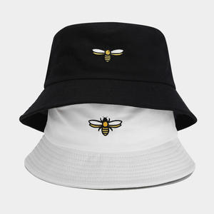 Chapeau Bob Unisexe Brodé en Coton – Casquette de Pêcheur Tendance pour l'Été, Protection Solaire Extérieure, Style Décontracté et Urbain - Product Image 6