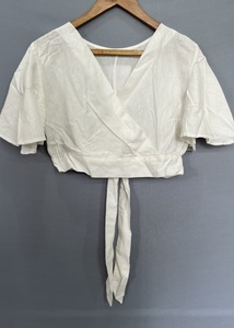 เสื้อผ้าวินเทจของผู้หญิงแขนสั้นซักได้สำหรับผู้หญิงเสื้อผ้าลำลองตัวยาวสไตล์ตะวันตกคุณภาพเยี่ยม - Product Image 2