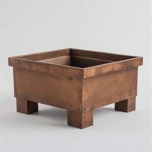 Contemporary Outdoor Metal <b>Firepit</b> <b>Wood</b> Burning Powder Coated Finish Customizable Design for Modern Lifestyles Strong - Product Image 6