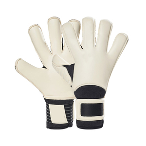 Gants de gardien de but professionnels avec logo personnalisé, paume en latex antidérapante et design respirant pour les gardiens de but de football - Product Image 1