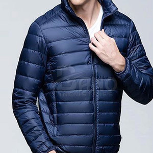 Chaqueta de Invierno para Hombre, de Nylon/Poliéster, Estilo Urbano, Cuello Alto, Personalizada, de Alta Calidad y Secado Rápido, Superventas - Product Image 2