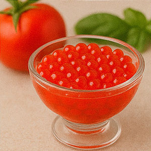 Vente flash : Boba biologique à la saveur de tomate et de basilic en bouteille pour le thé au lait et les desserts - Product Image 2