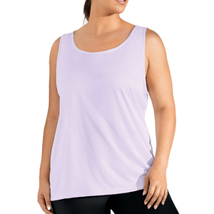 เสื้อกล้ามแฟชั่นสตรีชุดออกกำลังกายผ้าฝ้ายแขนกุดลำลองสำหรับใส่ไปยิมเล่นโยคะ - Product Image 5