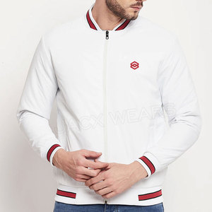 Chaquetas Bomber Varsity de la mejor calidad con cuello levantado y logotipo personalizado - Product Image 2