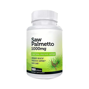 OEM Private Label Vegan Herbal <strong>Supplements</strong> Men Health Support <strong>Saw</strong> <strong>Palmetto</strong> Capsules - Product Image 1