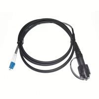 Adaptateur optique étanche Duplex LC SC MPO IP67 LSZH, câble de raccordement à fibres optiques, connecteurs rapides, utilisation extérieure, 5G 4G 3G 100m ODVA