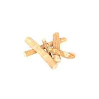 Bâton à mâcher pour chien en bois de café premium 100% naturel et sûr pour les animaux de compagnie