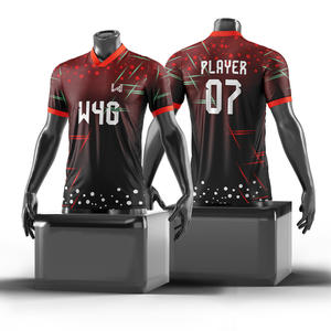 Custom <b>Men's</b> Adult Football Jerseys 100% Polyester Sublimation Printed Custom Team Names Numbers Logo Quick Dry Soccer Jerseys - Product Image 3