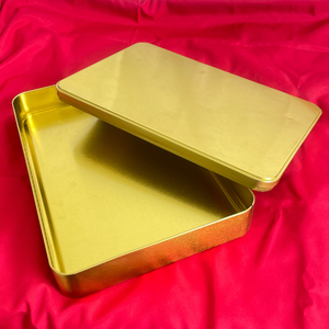 Boîte à biscuits en métal de qualité alimentaire personnalisable conteneur vide recyclable pour bonbons biscuits chewing-gum gâteau stockage de sucre - Product Image 1