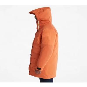 Abrigo acolchado de invierno con logotipo personalizado para hombre, chaqueta Formal de otoño e invierno, cierre de cremallera, abrigo impermeable de tela de lona, ropa de abrigo - Product Image 6