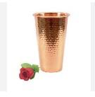 Juego de dos vidrios martillados de cobre tradicional de alta exigencia, agua potable, juego de exportador hecho a mano de dos vidrios martillados de cobre - Product Image 5