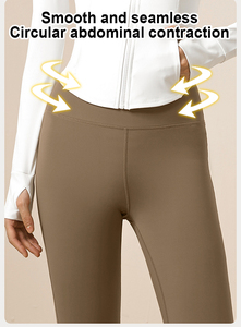 .Women High Waist <b>Leggings</b> Stretch Fabric Comfortable For Running Yoga Gym And Daily Casual Outfit Styling - Product Image 5