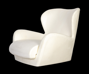 ROMA Modern European Style Polyurethane Sponge Living Room <b>Chair</b> Minimalist Armchair - Product Image 2