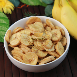 Proveedor confiable en Vietnam, chips de plátano secos crujientes y nutritivos, sabrosos bocadillos de frutas secas, plátanos en rodajas crujientes - Product Image 1
