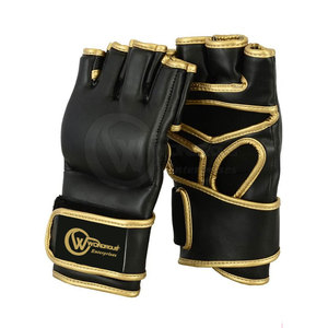 WONDROUS ENTERPRISES WE-310 Adult MMA Boxing <b>Gloves</b> Leather Breathable Lightweight Quick Drying Waterproof Hand <b>Grips</b> Non-Slip - Product Image 1