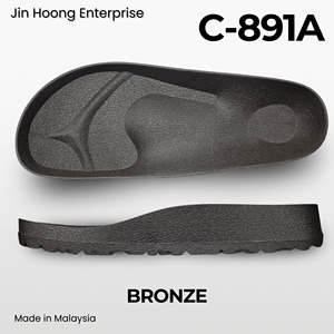 Jin Hoong C-891A para Niños, Suela de PVC Negra, Duradera, Ultraligera, Resistente al Agua, 38 mm de Grosor, Plantilla/Plantilla Interior Integrada Antideslizante - Product Image 4