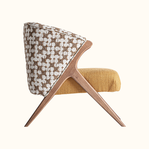 Modern Teak Egg <b>Chair</b> with Swivel and <b>Ergonomic</b> Design-Durable Living Room Furniture for Apartment and Home Use - Product Image 2