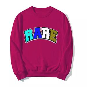 Sudadera con Bordado de Toalla, Personalizada OEM, Talla Grande, Alta Calidad, con Letras, Cuello Redondo, Bordado Chenille, Logotipo, para Hombre - Product Image 1