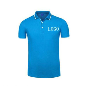 Camiseta de golf de algodón 100% para hombre al por mayor de fábrica, diseño personalizado que absorbe la humedad para camiseta de polo con impresión digital sólida - Product Image 4