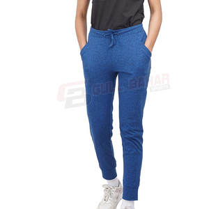 Pantalon de travail décontracté pour femmes avec finition nette et coupe légèrement mince Pantalon décontracté pour femmes de couleur unie - Product Image 4