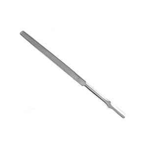 Manche de scalpel en acier inoxydable # 7 Scalpels chirurgicaux médicaux dentaires ORL, procédures approuvées CE ISO, OEM disponible, faible MOQ - Product Image 4