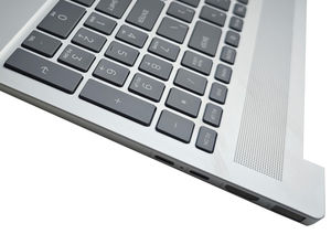 ใหม่สำหรับ HP OmniBook 5 16-AF 16-AG ฝาครอบด้านบนพร้อมคีย์บอร์ดเรืองแสงสีเงินไม่มีปุ่ม AI P34239-001 - Product Image 2