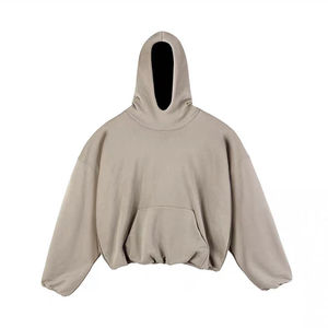Heavyweight Custom Streetwear 2024 <b>Trendy</b> Collection Solid Color Winter New Fashion High Quality Men <b>Hoodies</b> & Sweatshirts - Product Image 6