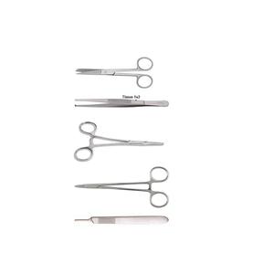 Ensemble d'instruments de suture en acier inoxydable de haute qualité pour salle d'opération, outils chirurgicaux - Approuvé CE ISO - Product Image 1