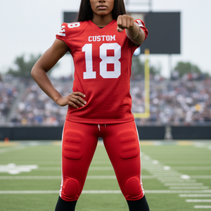 Uniformes de football américain personnalisés 2026, maillots et pantalons sublimés OEM, ensembles pour adultes, taille plus, vêtements de contact courts, vente en gros de vêtements de sport - Product Image 5